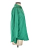 Aqua 100% Polyester Solid Green Long Sleeve Blouse Size S - photo 4