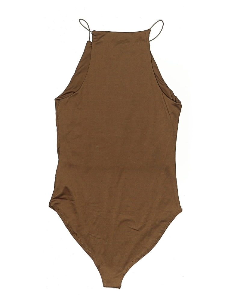 Pre-owned Gaze Bodysuit In Brown