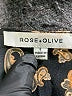 Rose + Olive 100% Polyester Black 3/4 Sleeve Blouse Size L - photo 7