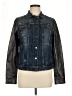Express Jeans Metallic Gray Denim Jacket Size M - photo 1