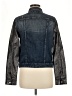 Express Jeans Metallic Gray Denim Jacket Size M - photo 2