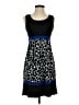 En Focus Studio Animal Print Black Casual Dress Size 4 - photo 1