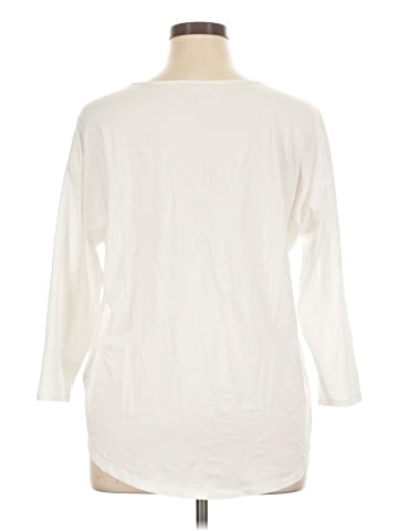 Lands' End 3/4 Sleeve Top (view 2)