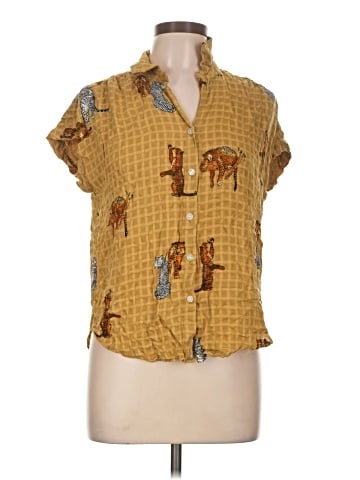 Jane and Delancey Short Sleeve Blouse (view 1)