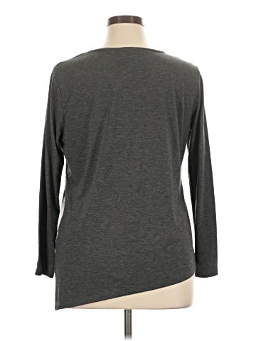Simply Vera Vera Wang 3/4 Sleeve Top (view 2)