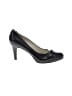 Nine West 100% Leather Black Heels Size 8 - photo 1