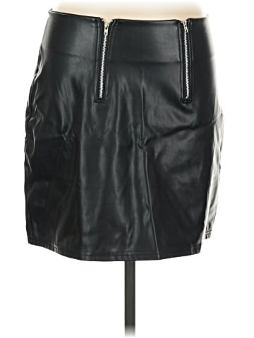 New Look Faux Leather Skirt (view 1)