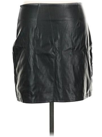New Look Faux Leather Skirt (view 2)