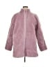 J.Crew 100% Polyester Purple Faux Fur Jacket Size XL - photo 1