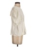 Hinge 100% Viscose Ivory Short Sleeve Blouse Size S - photo 4