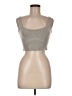Intermix Silver Tube Top Size M - photo 1
