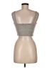 Intermix Silver Tube Top Size M - photo 2