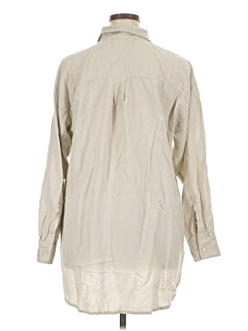Ann Taylor LOFT Long Sleeve Button-Down Shirt (view 2)
