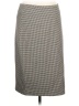 Thalian Houndstooth Gray Casual Skirt Size 10 - photo 1