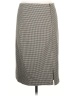 Thalian Houndstooth Gray Casual Skirt Size 10 - photo 2