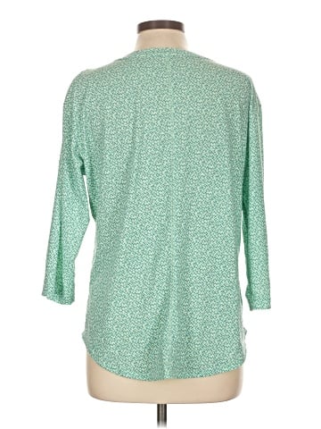 L.L.Bean 3/4 Sleeve Blouse (view 2)