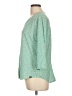 L.L.Bean Green 3/4 Sleeve Blouse Size L - photo 5