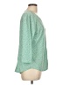 L.L.Bean Green 3/4 Sleeve Blouse Size L - photo 4