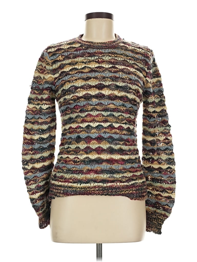Pre-owned Geoffrey Beene Pullover Sweater In Brown