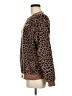 Nike 100% Polyester Animal Print Brown Pullover Sweater Size M - photo 5