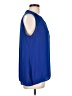 Chaus 100% Polyester Blue Sleeveless Blouse Size L - photo 4
