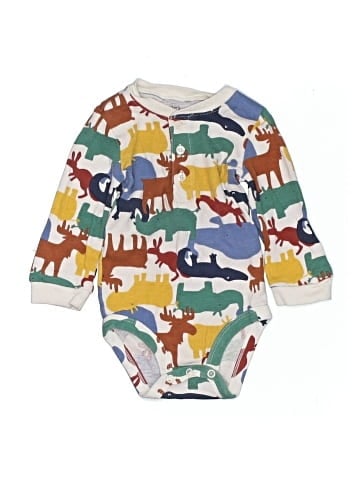 Carter's Long Sleeve Onesie (view 1)