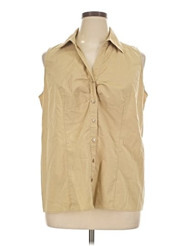 Apt. 9 Sleeveless Button-Down Shirt (view 1)