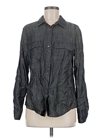 Ivanka Trump Long Sleeve Button-Down Shirt (view 1)