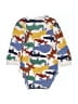 Carter's 100% Cotton Print White Long Sleeve Onesie 6-9 MO / 9 MO - photo 2