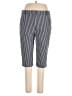 Chico's Stripes Black Casual Pants Size Lg (2.5) - photo 1