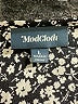 ModCloth 100% Polyester Black Short Sleeve Top Size L - photo 7