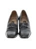 Bellezza 100% Leather Black Heels Size 6 - photo 2