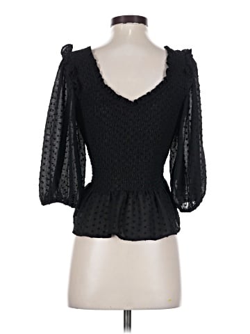 Topshop 3/4 Sleeve Blouse (view 2)