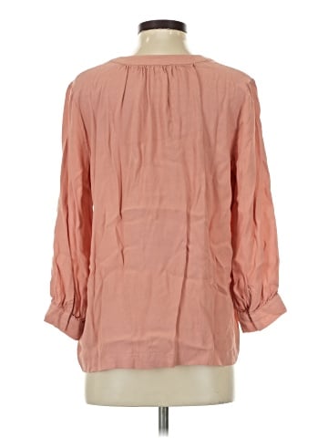 Madewell 3/4 Sleeve Blouse (view 2)