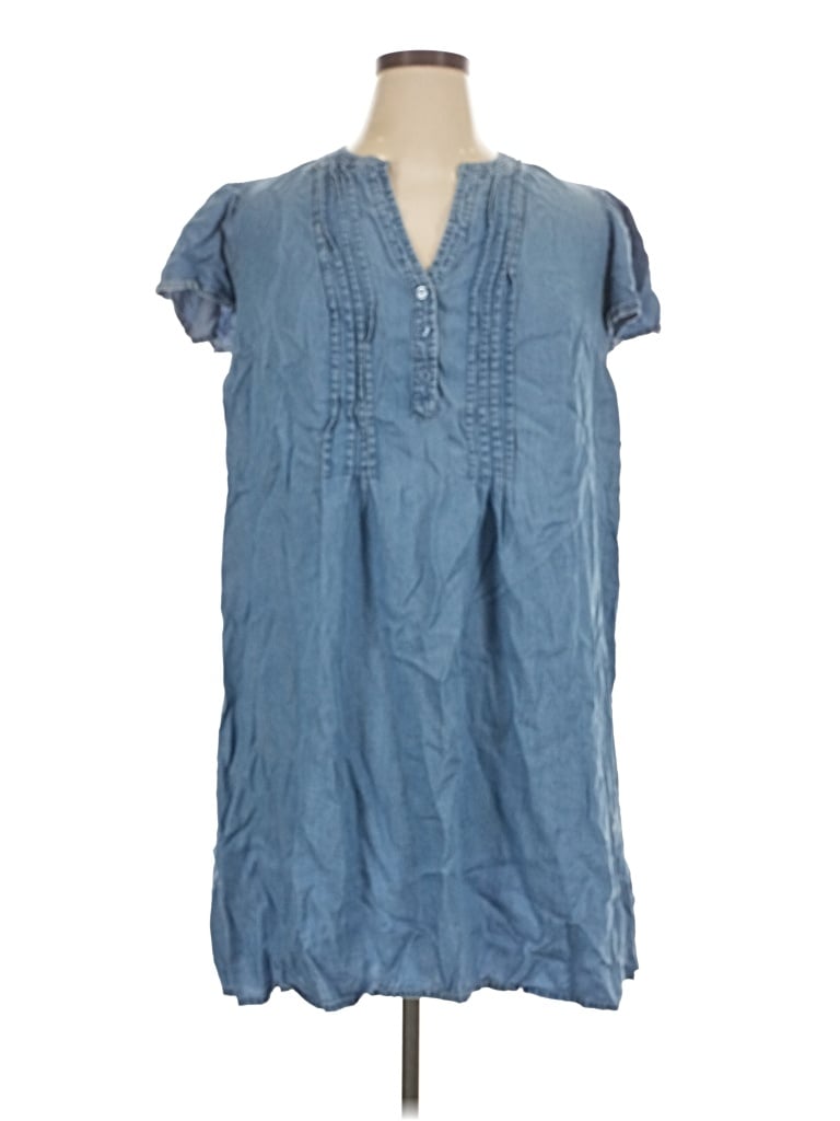 Pre-owned Terra & Sky Casual Dress In Blue