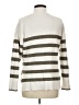 Dex Stripes Silver Pullover Sweater Size M - photo 2