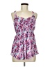 Express 100% Polyester Purple Sleeveless Blouse Size M - photo 1