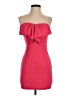 Lena Solid Red Cocktail Dress Size S - photo 1