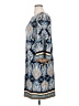 Studio One Paisley Blue Casual Dress Size XL - photo 5