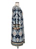 Studio One Paisley Blue Casual Dress Size XL - photo 4