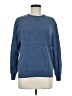 J.Crew Solid Blue Pullover Sweater Size M - photo 1