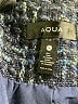 Aqua 100% Polyester Tweed Blue Blazer Size S - photo 6