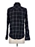 Rails Plaid Black Long Sleeve Blouse Size S - photo 2