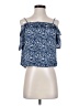 Rewind Blue Sleeveless Blouse Size XS - photo 1
