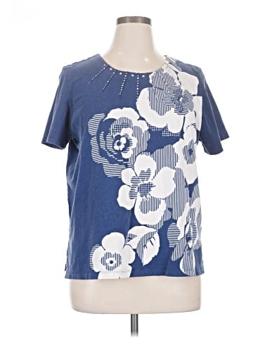 Alfred Dunner Short Sleeve Top (view 1)
