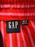 Gap 100% Cotton Stripes Red Shorts Size XXS - photo 3