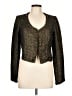 Mustard Seed 100% Polyester Tweed Gold Blazer Size L - photo 1
