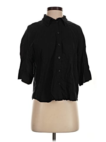 H&M 3/4 Sleeve Button-Down Shirt (view 1)
