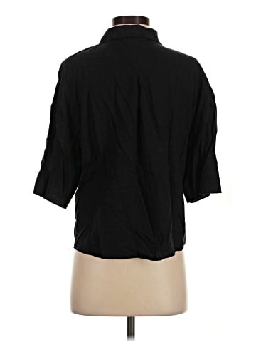 H&M 3/4 Sleeve Button-Down Shirt (view 2)
