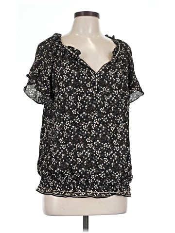 Max Studio Short Sleeve Blouse (view 1)